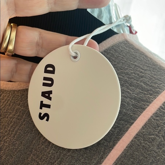 STAUD Hyacinth Organza Shell Light Pink 2 Piece NWT  Stunning Maxi Dress - Picture 11 of 16